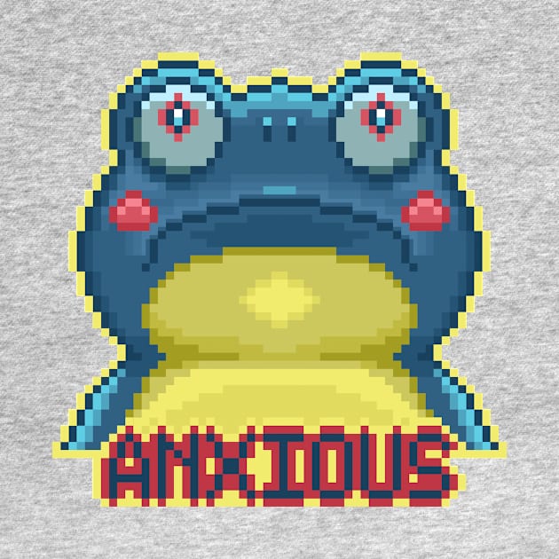 Anxious Frog by SleepyVampire